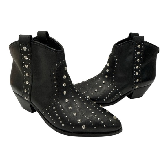 Sam Edelman Women's Brian Western Boot Black Leather size 8 - Picture 13 of 13